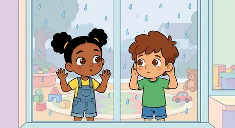 L'Aventure de Leo un Jour de Pluie